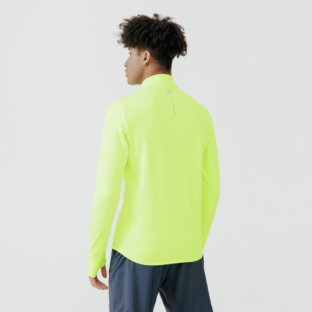 Men's warm long-sleeved high-visibility T-shirt -  Warm Day Visibility