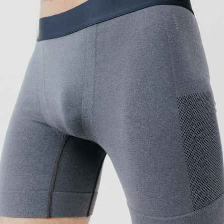 DRY PERF 900 MEN'S RUNNING BOXERS BLUE GREY