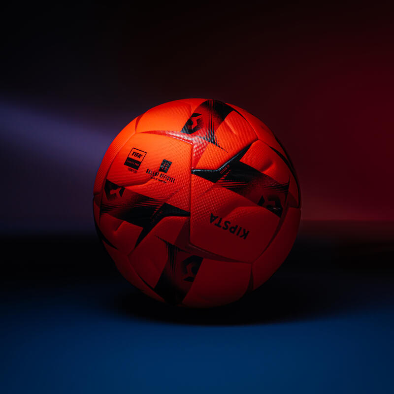 Piłka do piłki nożnej Kipsta League 1 Uber Eats Officiel Match Ball zima 2022