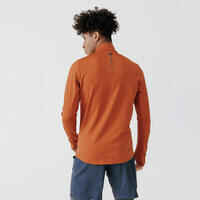 Running Long-Sleeved T-Shirt Run Warm - orange