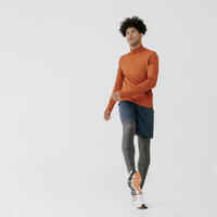 Running Long-Sleeved T-Shirt Run Warm - orange