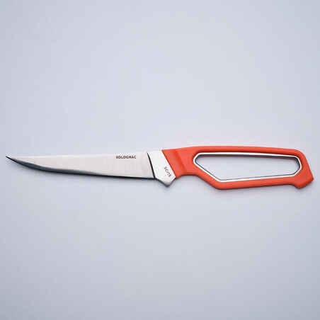 Lightweight, compact set of 3 game knives - orange