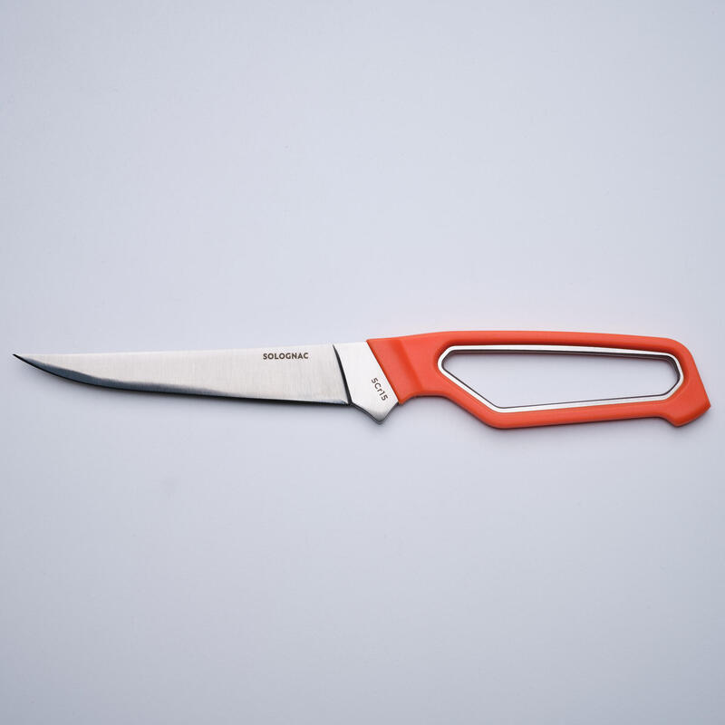 Zsigerelő szett, 3 késsel, könnyű és kompakt, narancssárga