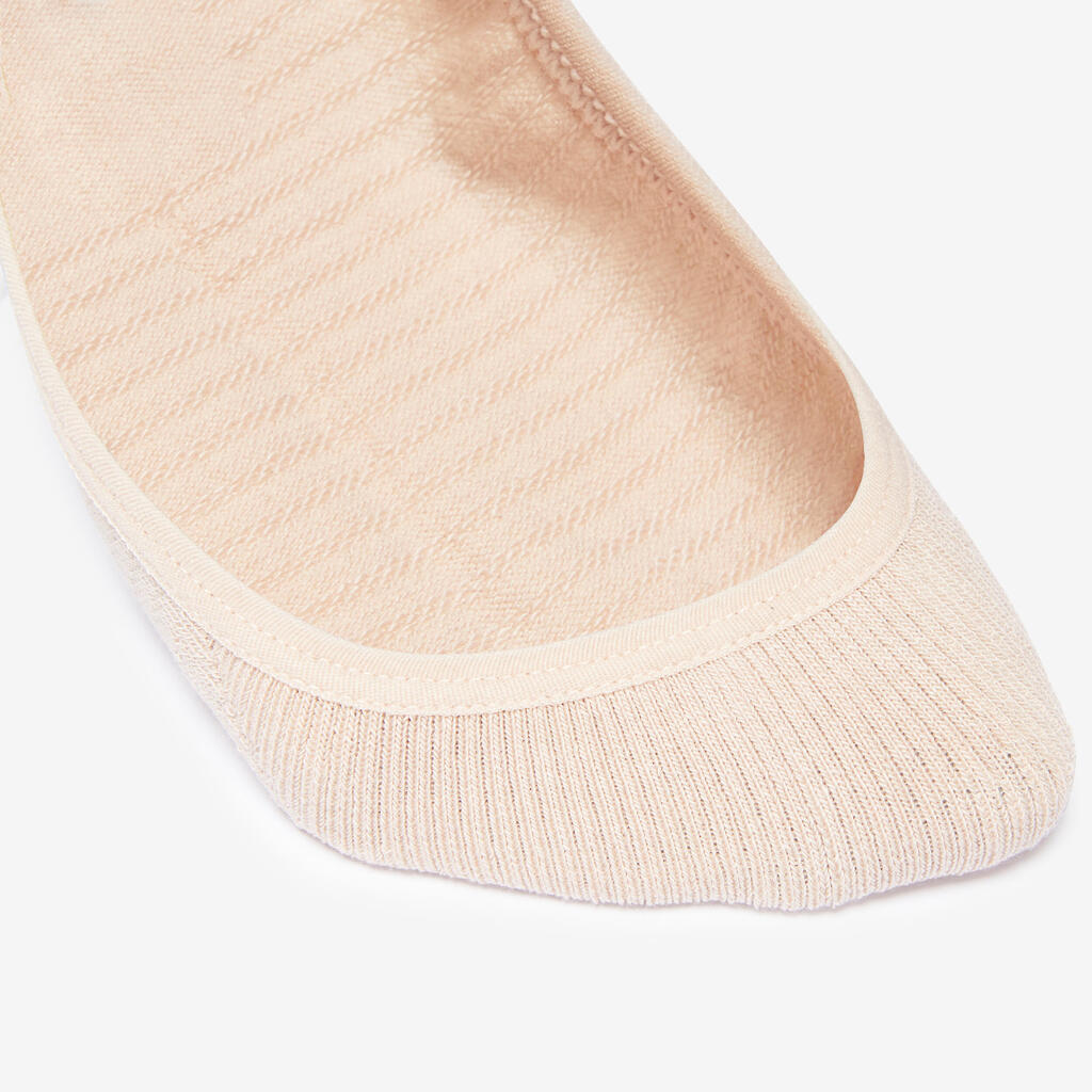 Low Ballerina Socks - Deocell URBAN WALK pack of 2 pairs - beige nude