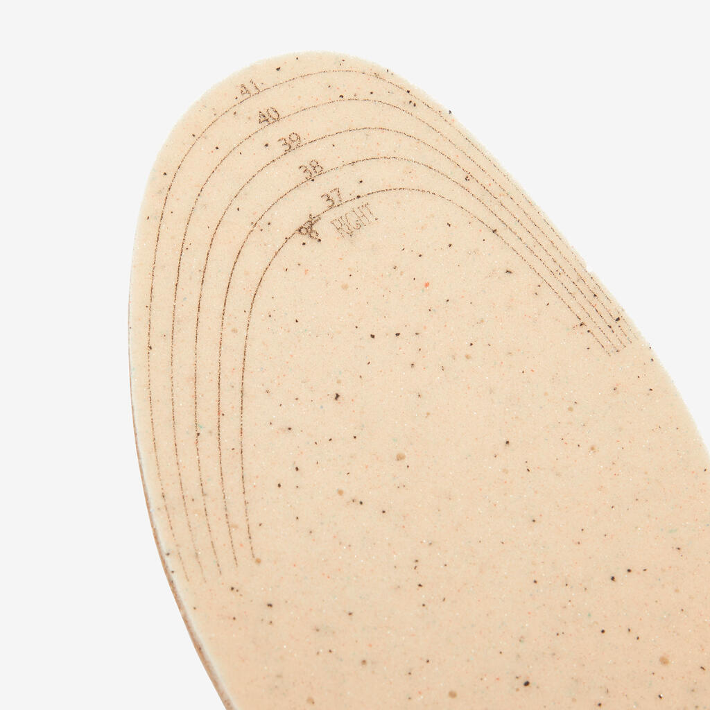 Plantillas de Running Newfeel w150 en cuero beige