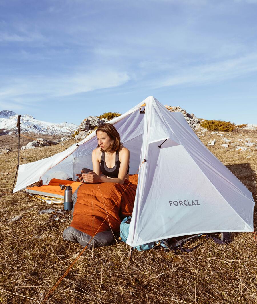 Pflege des Trekkingzelts Tarp MT900 