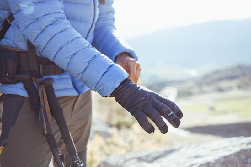 Kurtka trekkingowa męska puchowa Forclaz MT500 - 10°C