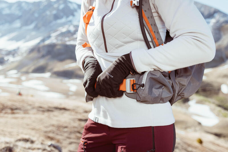 Guantes térmicos de montaña y trekking resistentes y táctiles Adulto MT 500