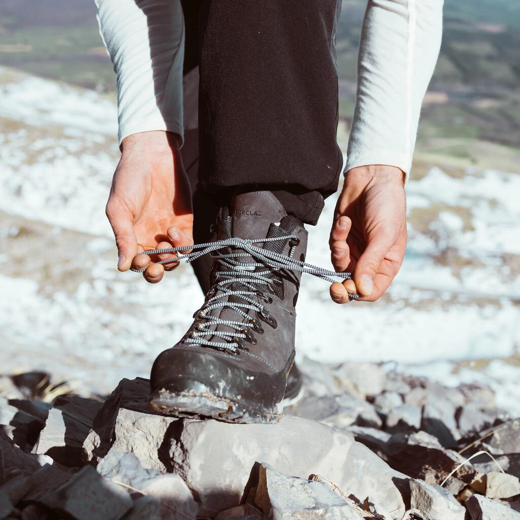 ΑΝΔΡΙΚΑ ΑΔΙΑΒΡΟΧΑ ΔΕΡΜΑΤΙΝΑ ΨΗΛΑ ΜΠΟΤΑΚΙΑ TREKKING - VIBRAM - MT900 MATRYX