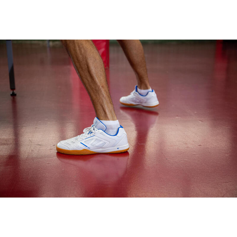 Table Tennis Shoes TTS 500 New - White/Blue