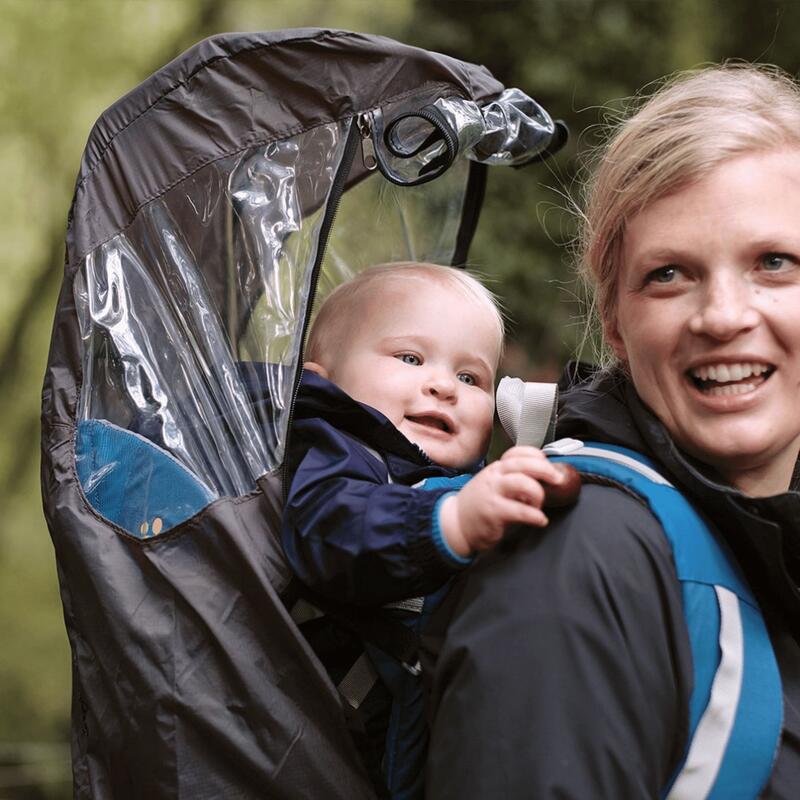 HOUSSE PLUIE PORTE BEBE - NOIR