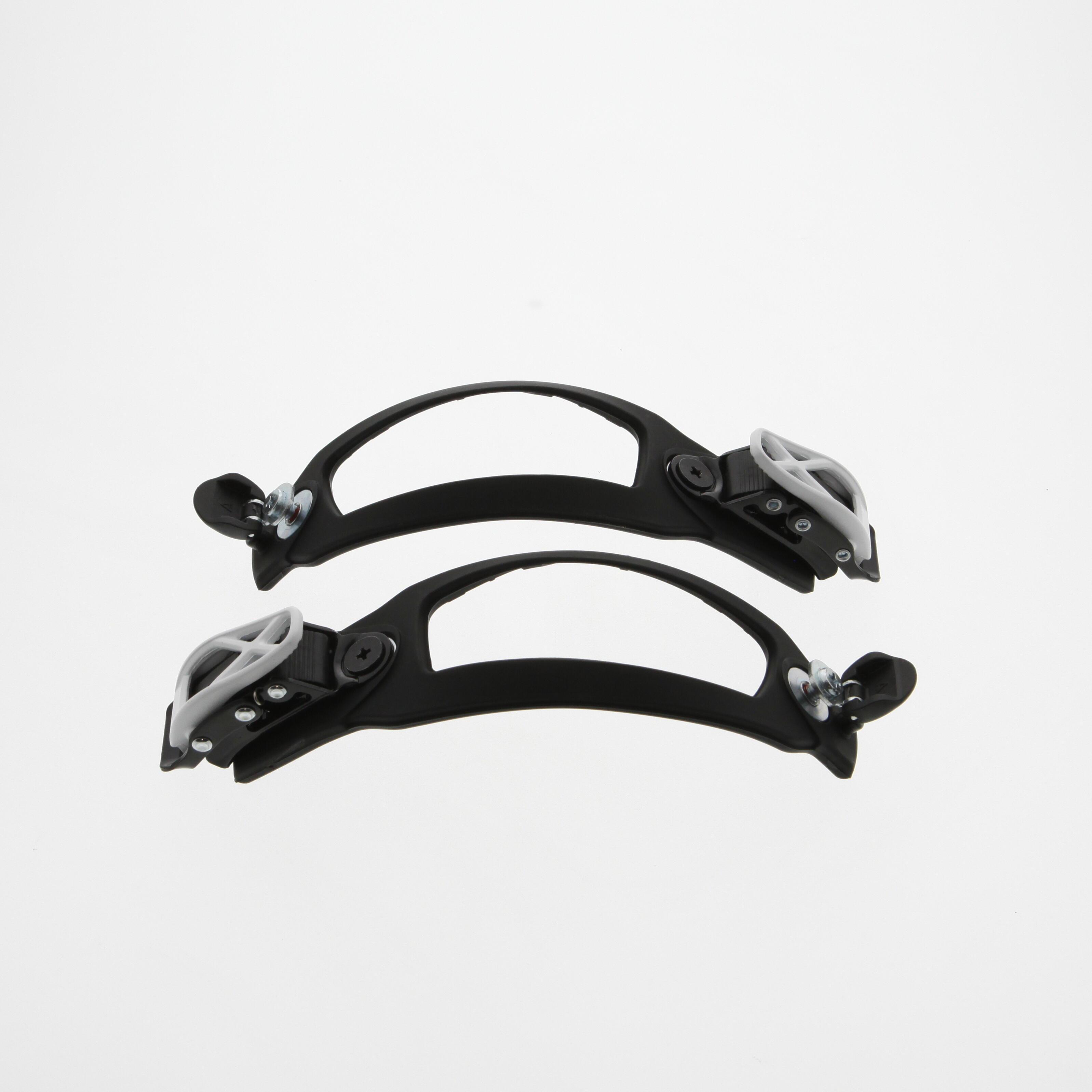 Snowboard Binding Front Straps Size M x 2 - Black - DREAMSCAPE