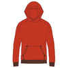 Kids' Warm Unisex Hoodie 500 - Red