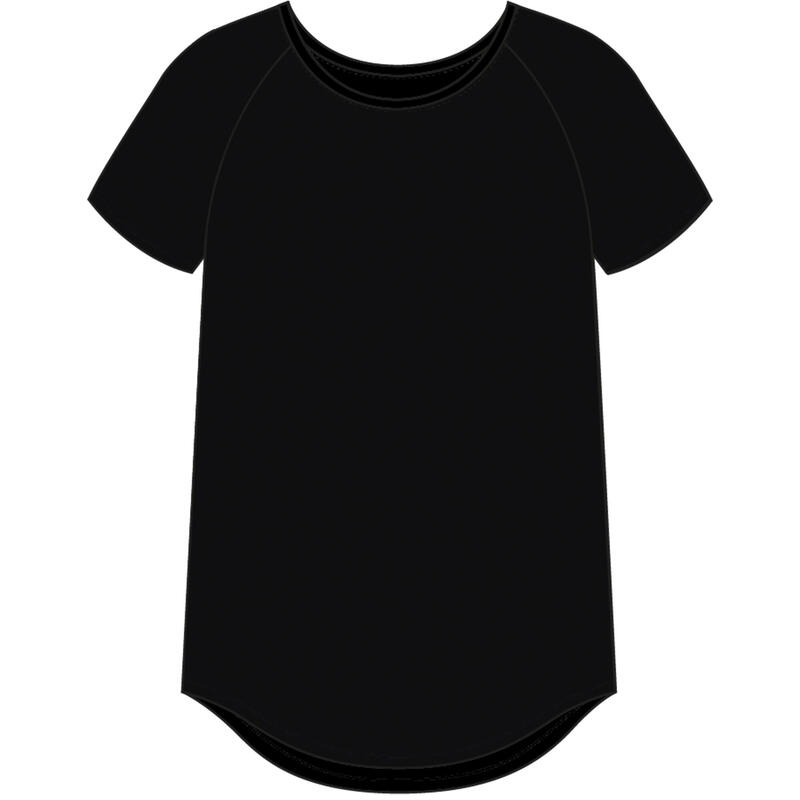 Camiseta Niña Transpirable - s500 Negro