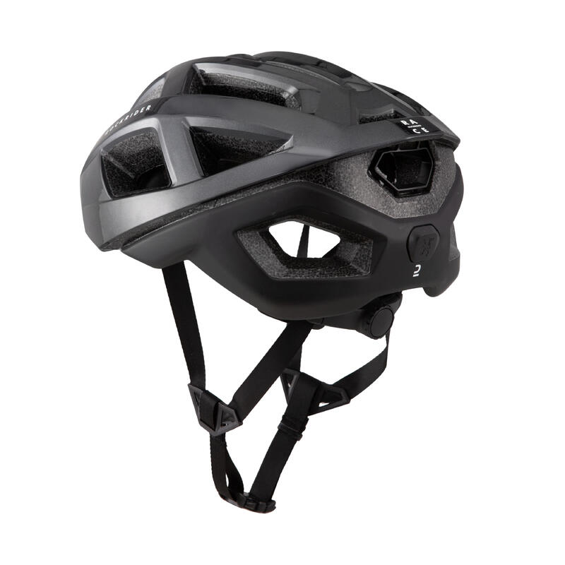 Casco mtb adulto RACE XC grigio