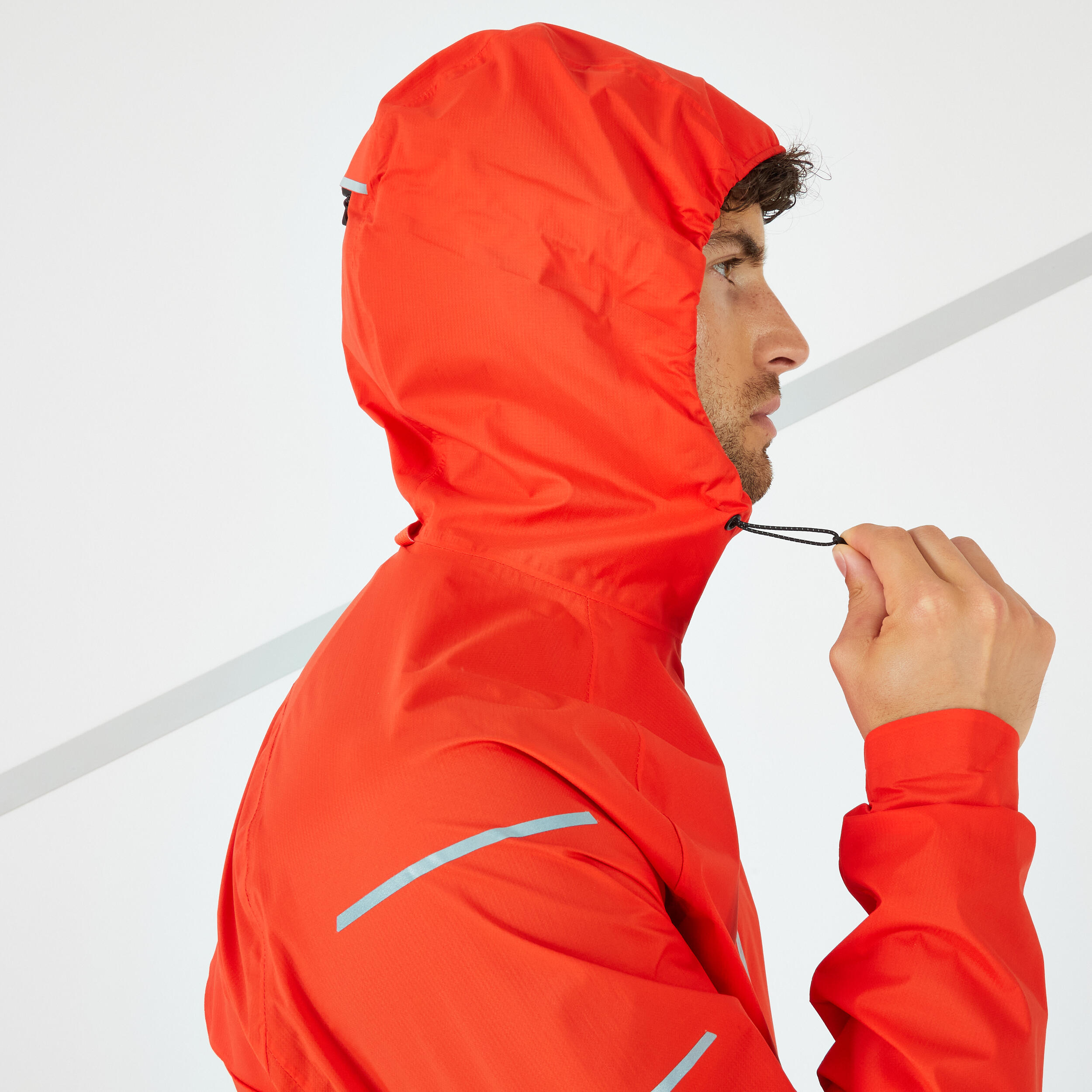 CHAQUETA RUNNING HOMBRE IMPERMEABLE CORTAVIENTO - KIPRUN RAIN+