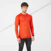 SKINCARE MEN'S LONG-SLEEVED WINTER RUNNING T-SHIRT-RED LTD