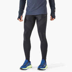 MEN'S COMPRESSION RUNNING TIGHTS - BLACK