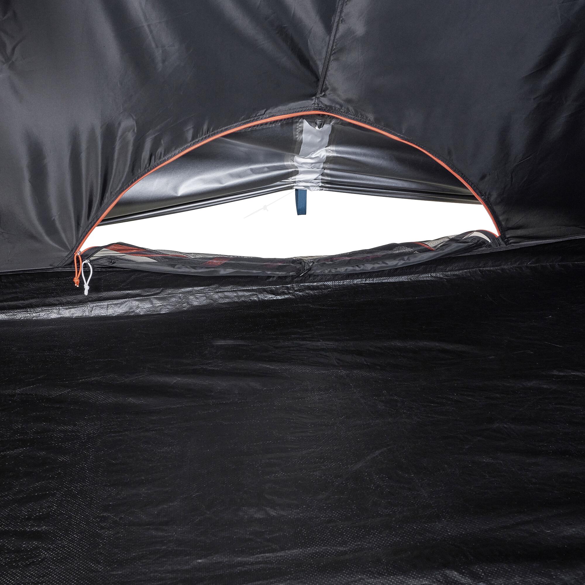 Inflatable 4-person camping tent, Air Seconds 4.1 Fresh & Black