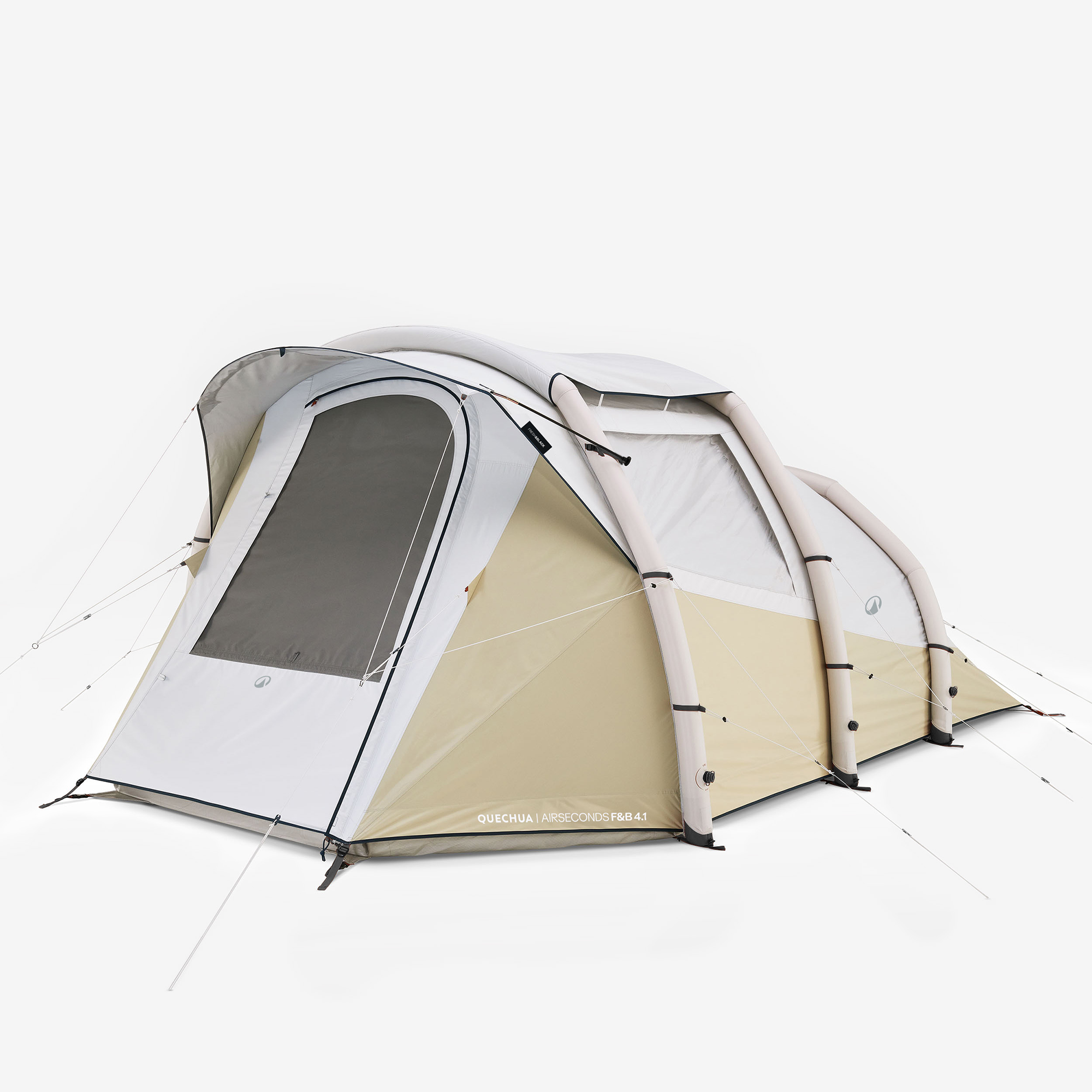 4-Person Inflatable Camping Tent, Air Seconds Fresh & Black