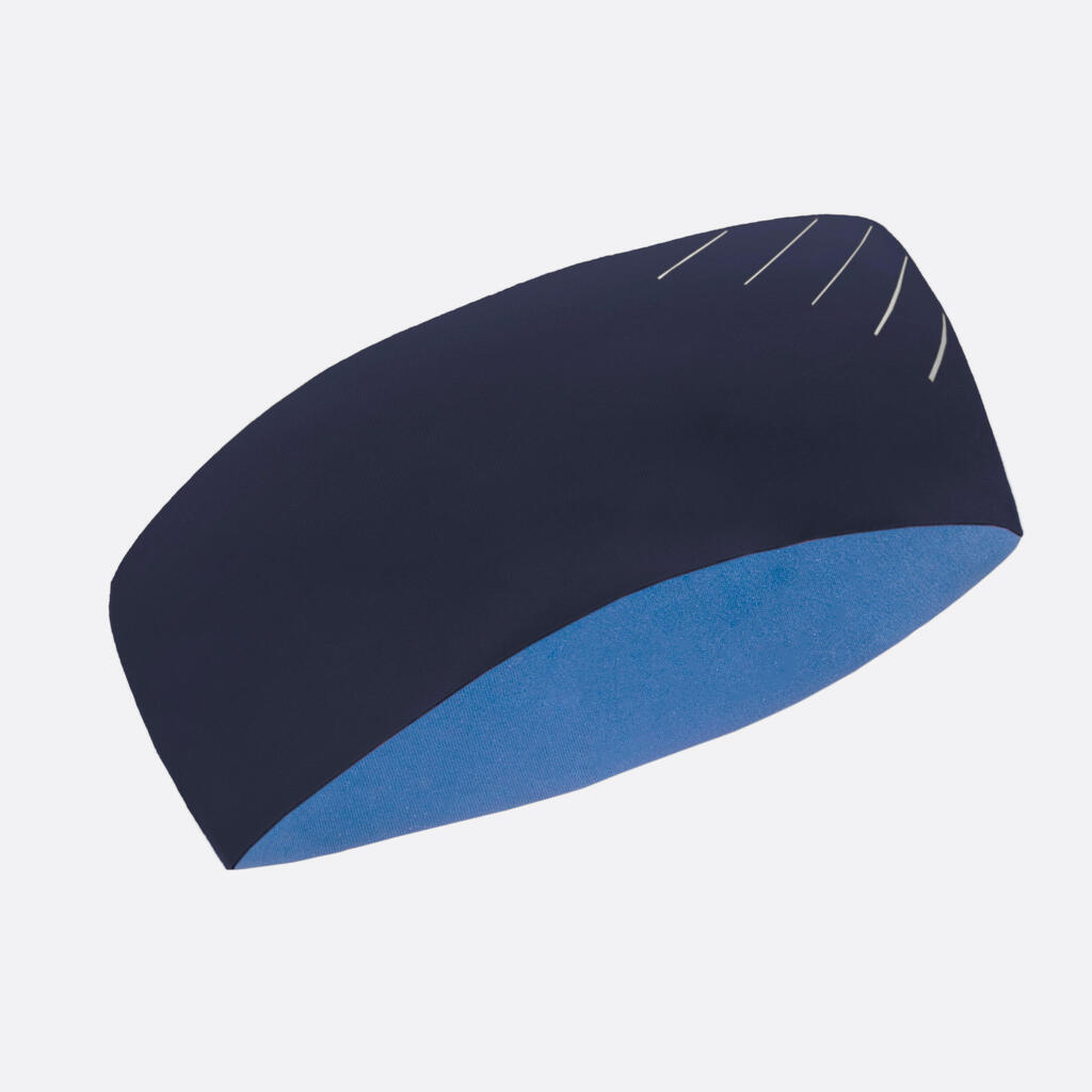 KIDS' BREATHABLE RUNNING HEADBAND - KIPRUN DRY+ - BLUE