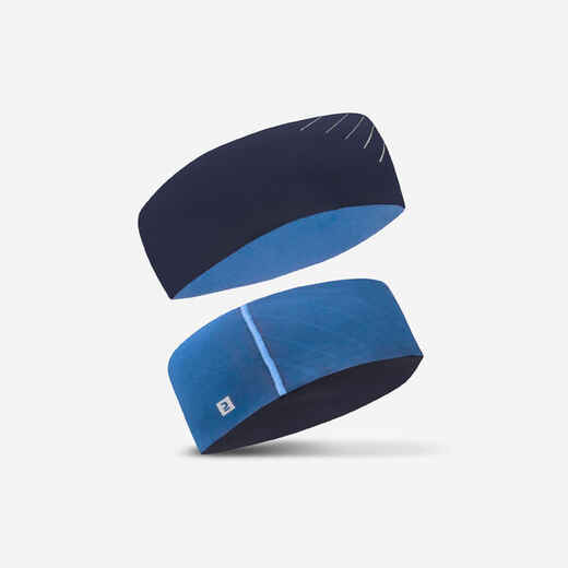
      Traka za glavu za trčanje Kiprun Dry+ prozračna dječja plava
  