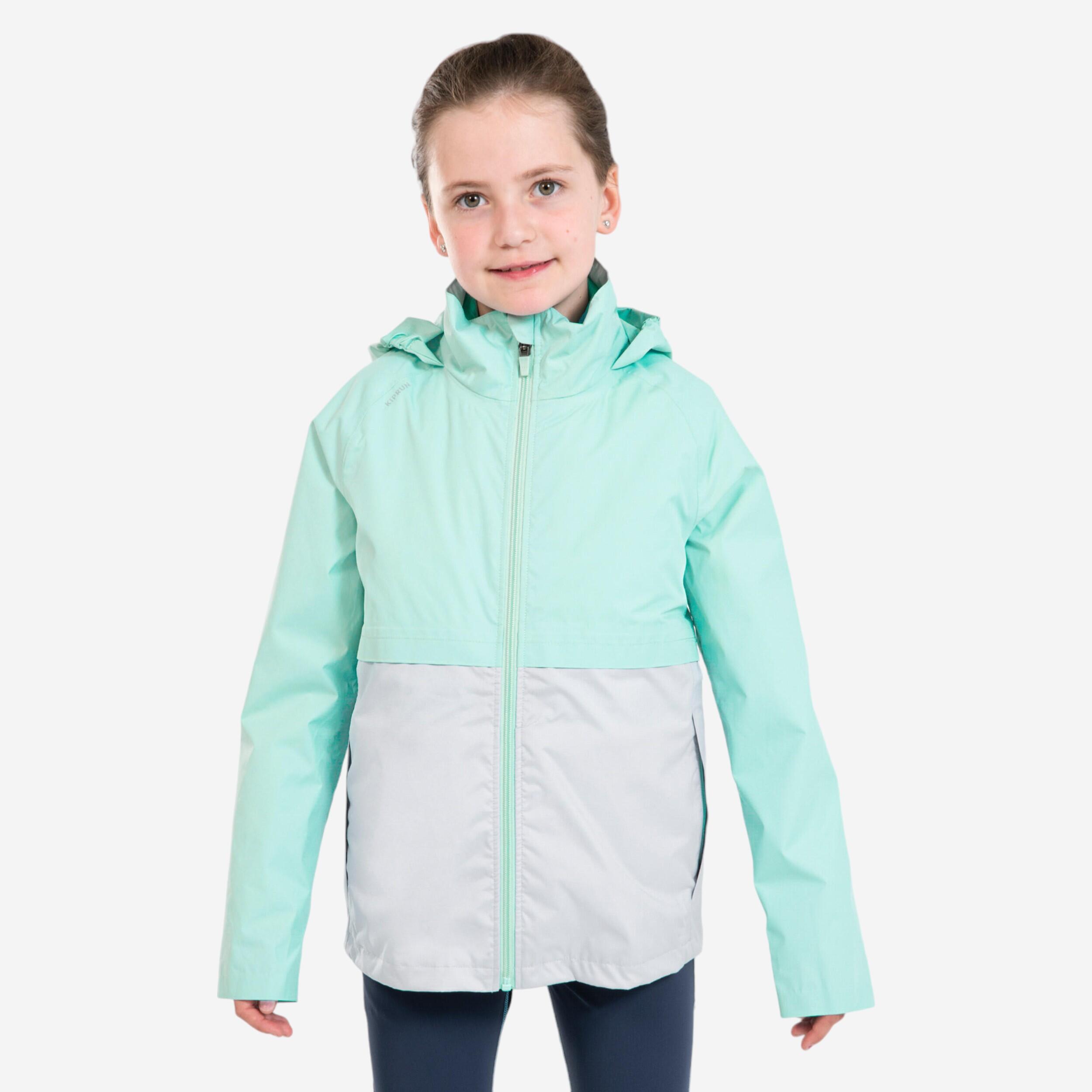 Kiprun - Veste Running Impermeable Avec Doudoune Amovible Enfant - Kiprun 3 En 1 Vert - Veste - Running Trail Athletisme - Bleu-gris - 14 À 16 Ans -