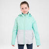 Waterdichte 3-in-1 hardloopjas met uitneembare bodywarmer voor kinderen groen