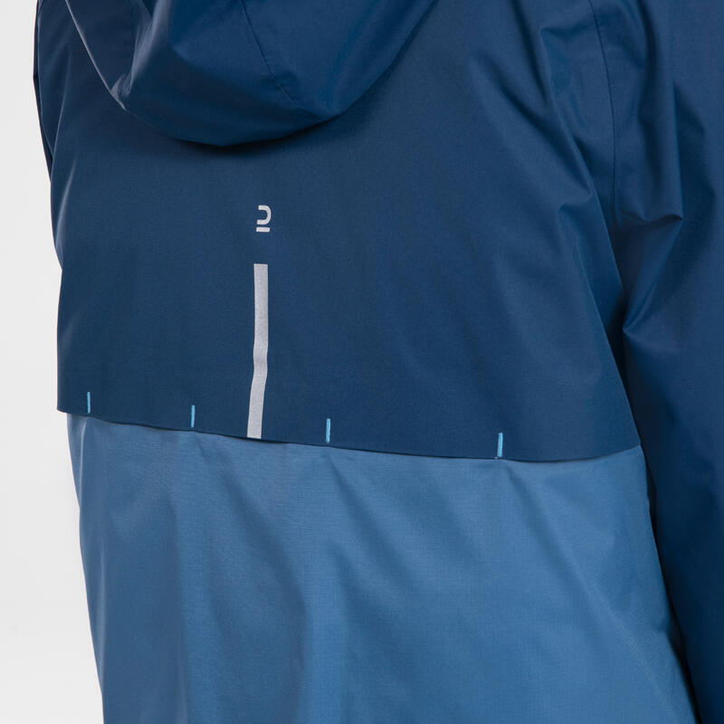 KIDS' WATERPROOF RUNNING JACKET WITH DETACHABLE LAYER KIPRUN 3 IN 1