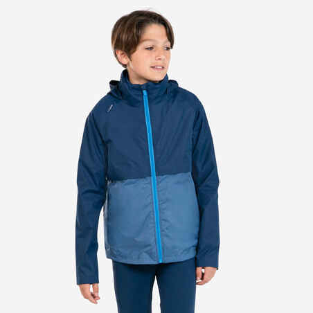 Mornarsko modra tekaška jakna 3 v 1 KIPRUN za otroke