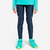 COLLANT DE RUNNING RESPIRANT ENFANT - KIPRUN DRY BLEU MARINE