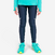 COLLANT DE RUNNING RESPIRANT ENFANT - KIPRUN DRY BLEU MARINE