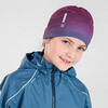 Gorro running perlante niños Kiprun Beany morado