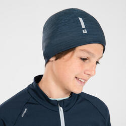 Gorro running perlante niños Kiprun Beany azul