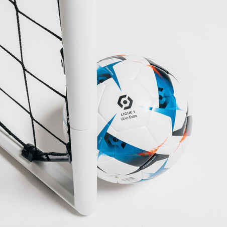 Size M Football Goal SG 500 - White/Blue