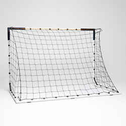 Size M Football Goal SG 500 - White/Blue