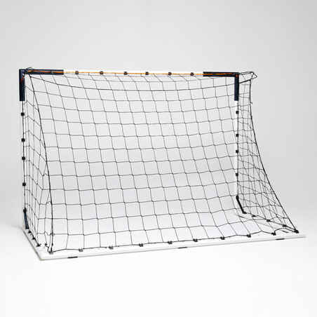 Size M Football Goal SG 500 - White/Blue