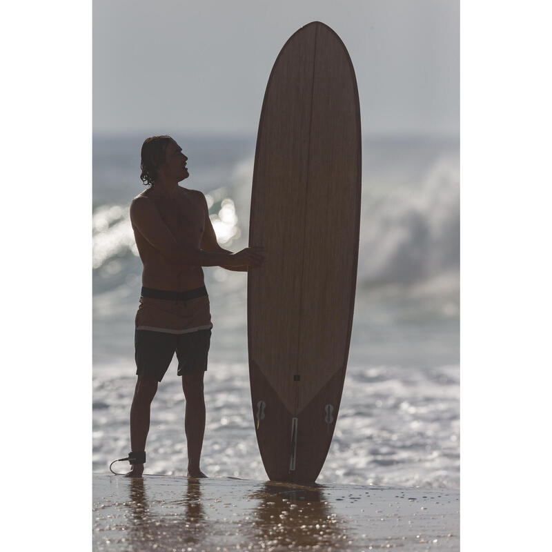 Boardshorts Surfen Standard 900 Flat Belt Dude khaki