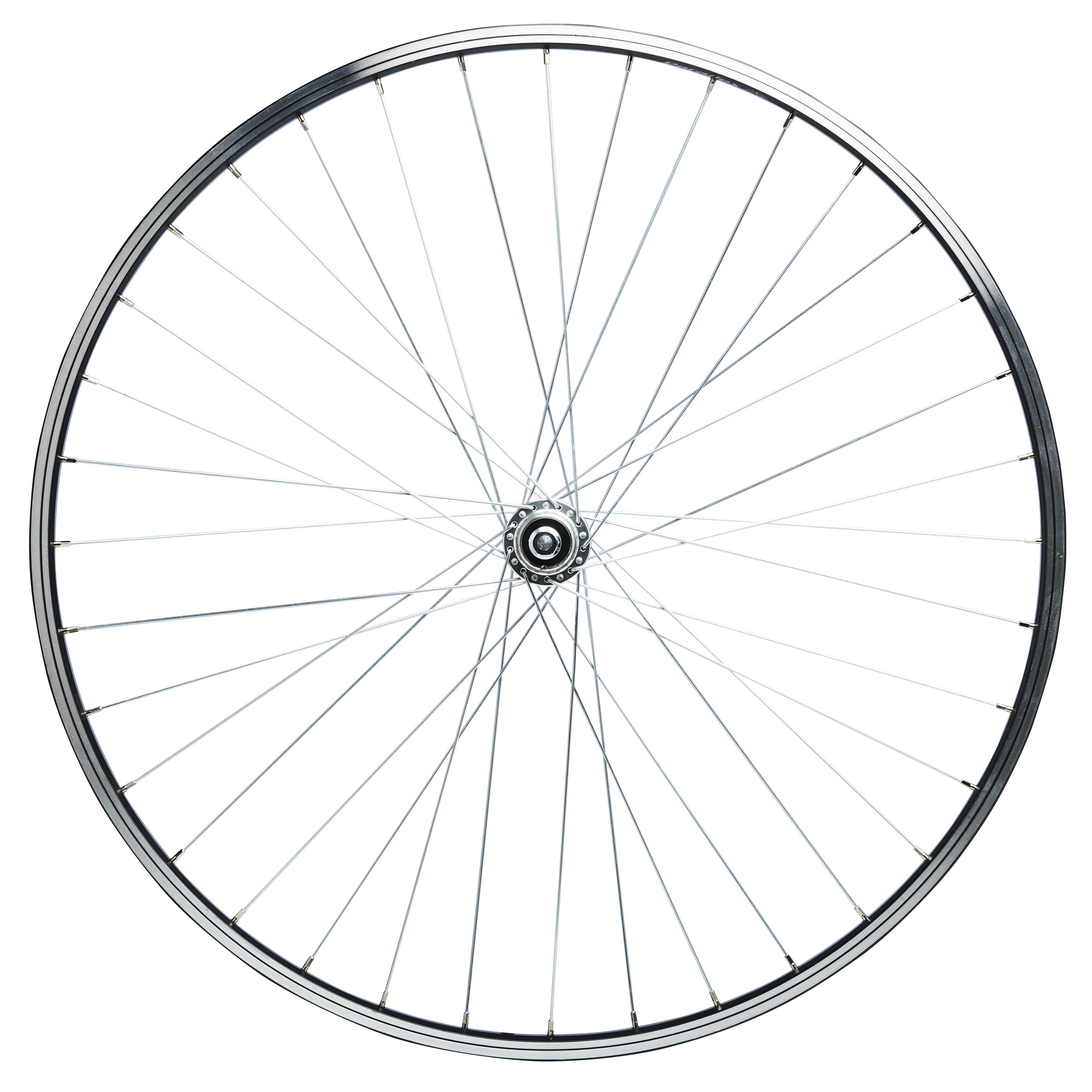 Ruota posteriore bici trekking 28\