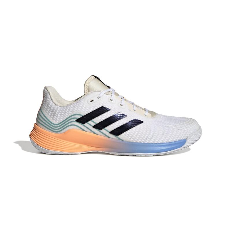 Damen/Herren Volleyball Hallenschuhe LOW - Adidas Novaflight weiß