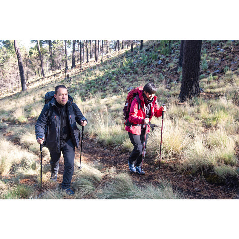 Mochila de montaña y trekking 50L Mujer Forclaz MT100 Easyfit. Funda impermeable