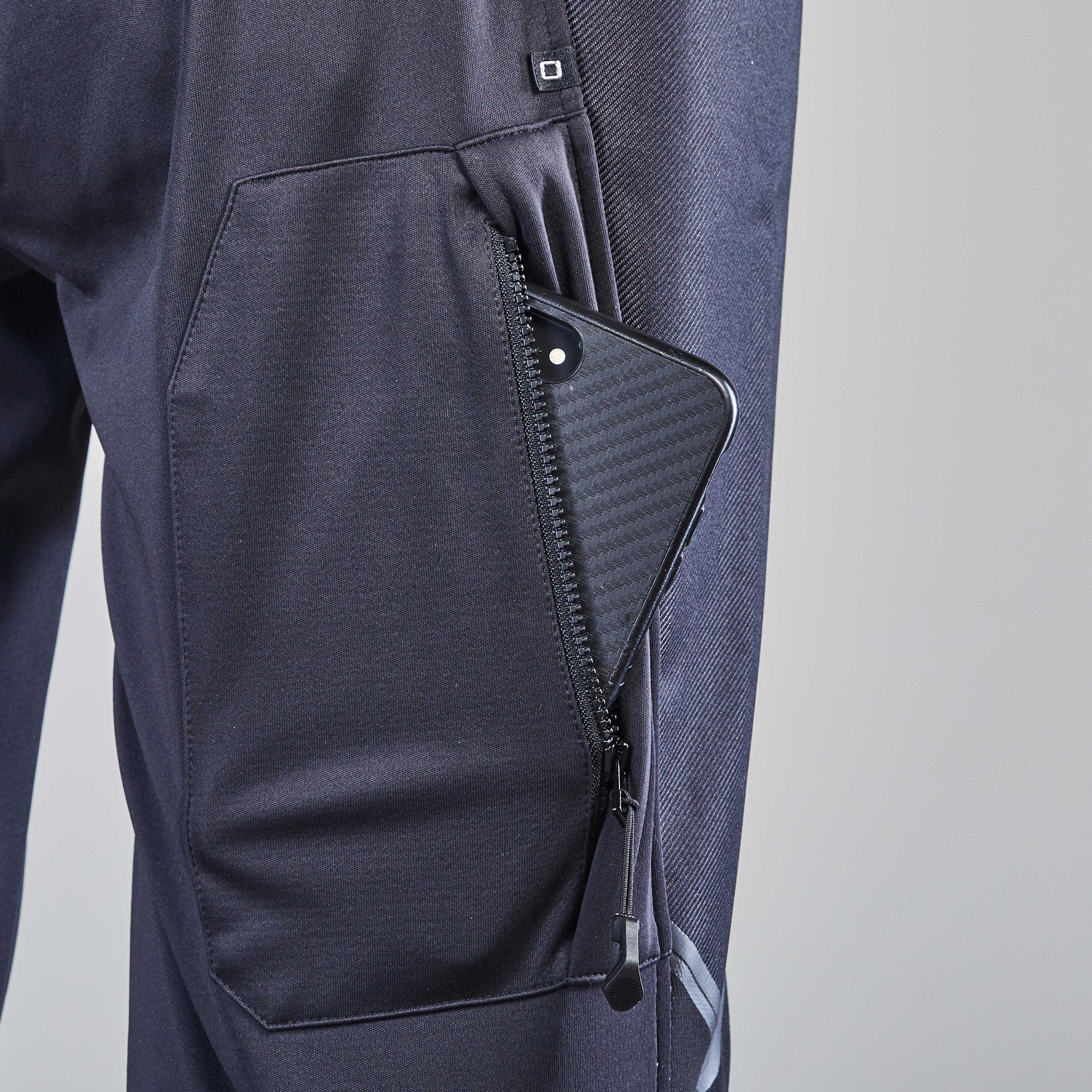 Pantalon hiver de v lo VTT EXPL 500 noir