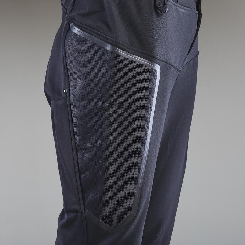 Pantalon hiver de vélo vtt noir homme