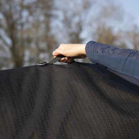 1000D Waterproof Horse and Pony Rug Allweather 200 - Black