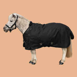 1000D Waterproof Horse and Pony Rug Allweather 200 - Black