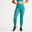 Leggings mallas fitness efecto vientre plano talle alto moldeadores Mujer verde