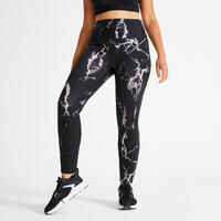 Mallas Leggings fitness efecto vientre plano talle alto moldeadores Mujer negro