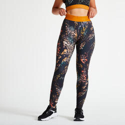 High Waisted Tummy Control Women's Leggings for Workout Running Athletic HIGHDAYS Printed Yoga Pants for Women with Pockets 