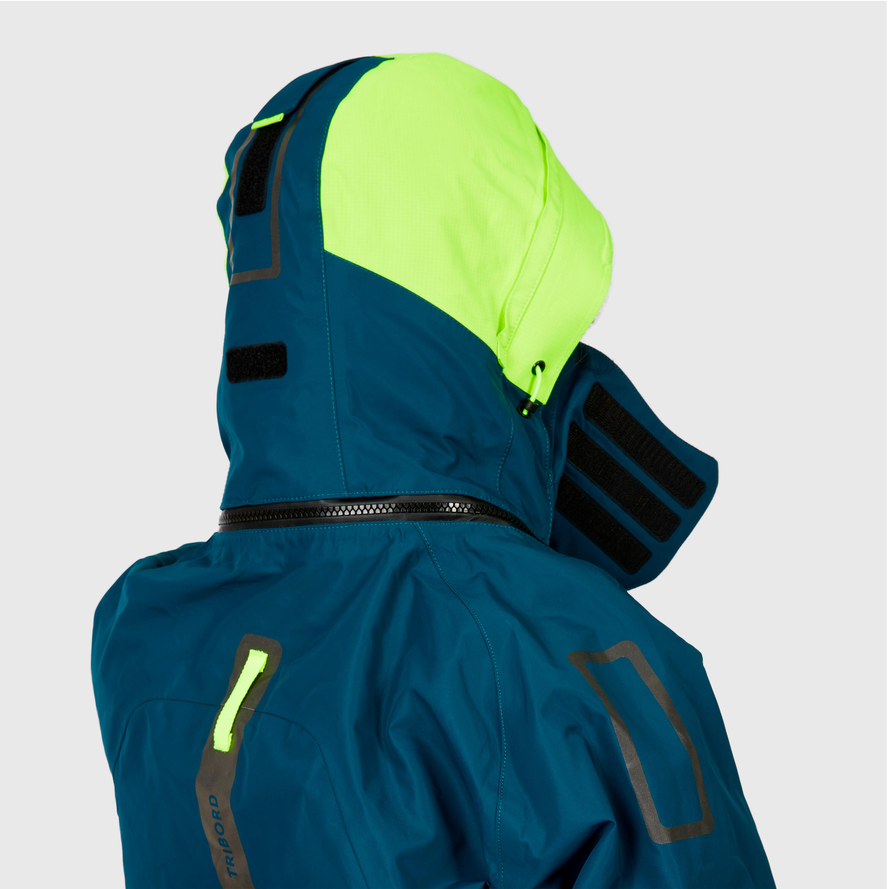Chaqueta impermeable vela Unisex Offshore 900 azul 7/8