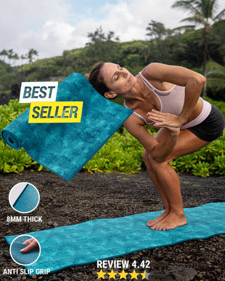 Yuman Yoga Mat Origin Mini 4mm, Sand